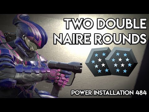Two Double Naire Rounds | Power Installation 484 | Halo 5 Infection