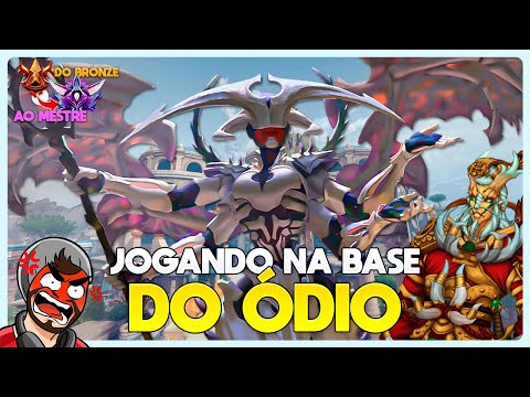 JOGANDO NA BASE DO ÓDIO! THANATOS JUNGLER - Do Bronze ao Mestre Ranked Conquista