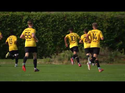 Das 1:0 für den Bovender SV gegen die SVG Göttingen durch Vadim Wiedenmeier.