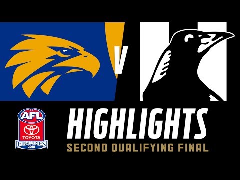 West Coast v Collingwood Highlights | Qualifying Final, 2018 | AFL
