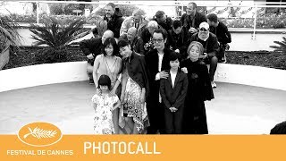 MANBIKI KAZOKU  Cannes 2018  Photocall  VF