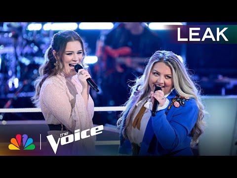 Aubrey Nicole and Cori Kennedy's Show-Stopping Duet of "Somethin' Bad" | The Voice Battles | NBC