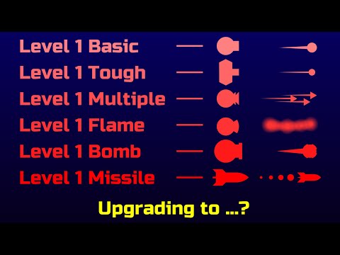 Army Upgrade Battle [RED vs BLUE] - Marble Race in Algodoo