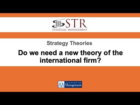 STR Virtual Symposium: Do we need a new theory of the international firm?