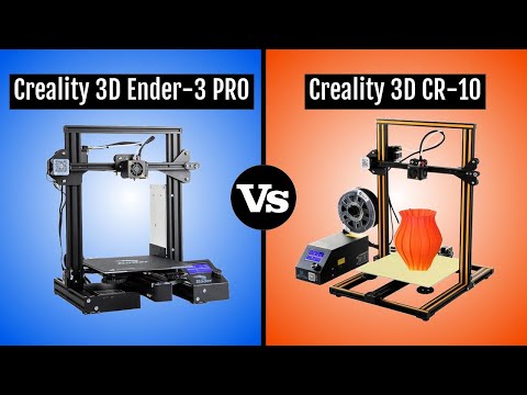 Creality 3D Ender 3 PRO vs Creality 3D CR-10