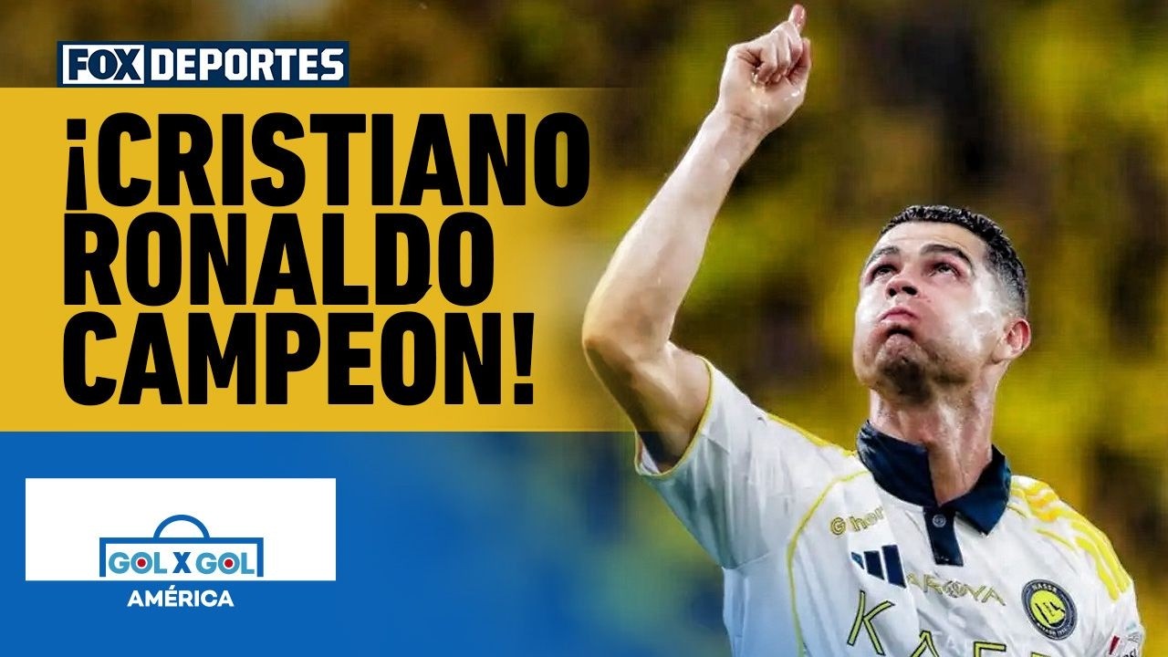 🤩🏆 ¡CRISTIANO CAMPEÓN! | CR7 y Al Nassr conquistaron el título | GolXGol