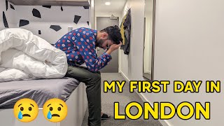 Indian student's first day in London 🇬🇧🇬🇧🇬🇧 | pehle din mujhe permit collect karna pada