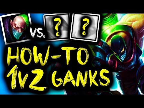 SirhcEz - 1v2 SINGED COMPILATION | HOW TO 1v2 A SOLO LANE GANK