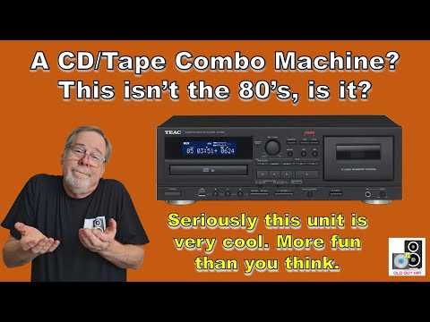 A CD player Tape deck combo? What? It is way better than you would think. Very well executed.