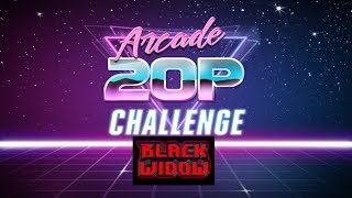Arcade 20p Challenge - Black Widow