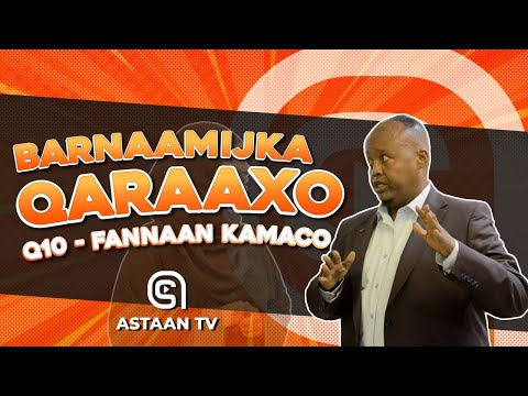 Barnaamijka Qaraaxo waxa marti ku ah Fannaan Cabdiwahaab Kamaco.
