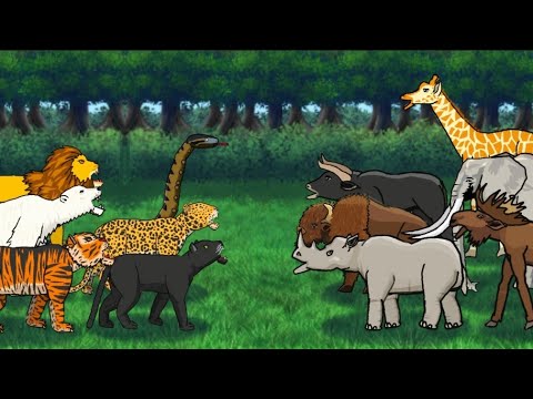 CARNIVORES VS HERBIVORES - RUMBLE - ANIMATION