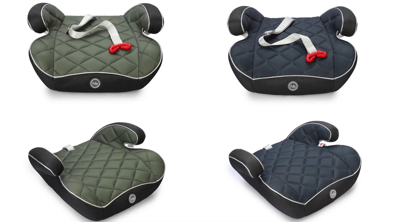 миниатюра 0 Видео о товаре Автокресло-бустер Happy Baby Rider (15-36 кг), Sand (Бежевый)