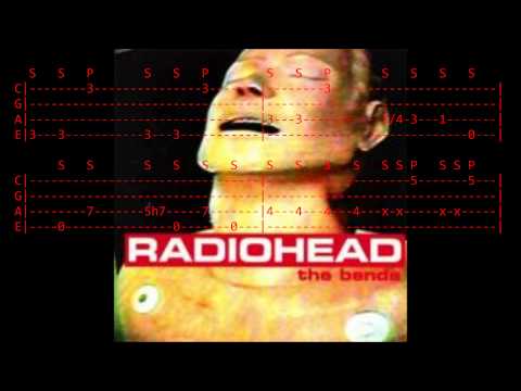 Radiohead - My Iron Lung bass cover with TAB