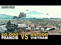 BRUT4LNYA PERTEMPURAN TERBUKA❗ 64.000 pasukan vietnam VS 20.000 prancis | alur cerita film perang