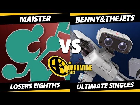 May Major Losers Top 8 - Maister (Game & Watch) Vs. Benny&TheJets (ROB) Smash Ultimate - SSBU