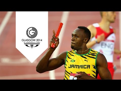 Jamaica break Commonwealth 4x100m record - Usain Bolt | Unmissable Moments