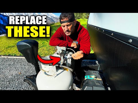 RV Propane Pigtail Hose Replacement - The Safe & Correct Process Explained