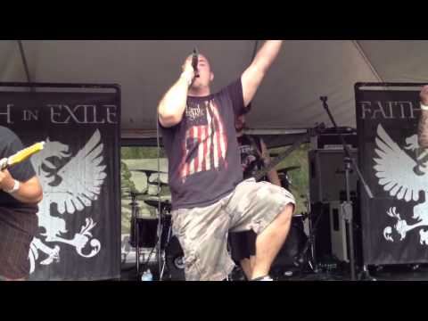Faith in Exile at Mayhem Fest 2013