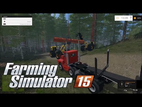 Farming simulator - Clear Cut RedWood Trees