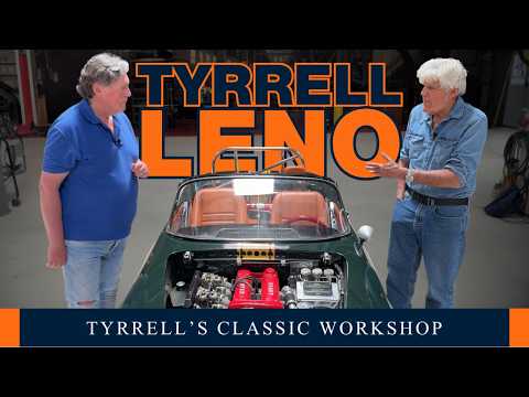 Iain bumps into Jay Leno! | Tyrrell's Classic Workshop