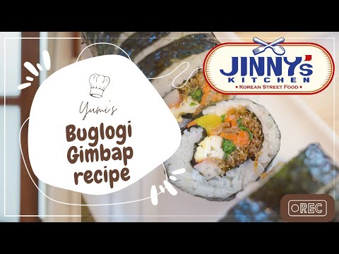 Jinny's Kitchen Recipe - Yumi's Buglogi Gimbap The Best!