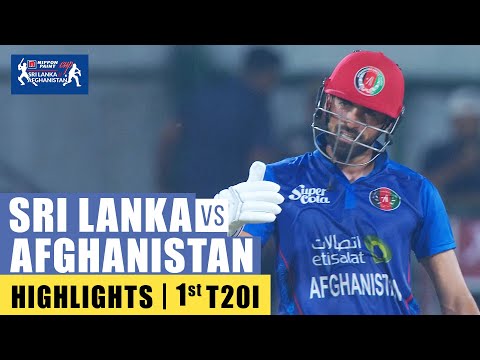 Afghanistan Tour Of Sri Lanka | 1st T20I | Highlights | 17th February 2024