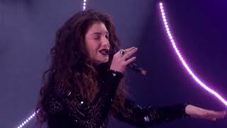 @Lorde Disclosure, Lorde and AlunaGeorge perform &#39;Royals-White Noise&#39; - BRIT Awards 2014