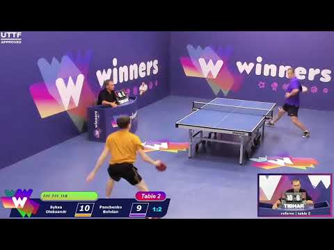 Winners League  22.09.21  Syksa Oleksandr - Panchenko Bohdan 12:30