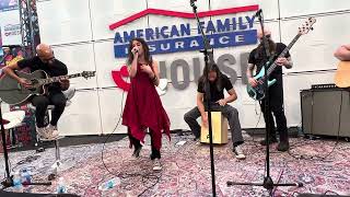 Flyleaf acoustic ‘I’m So Sick’ at the Summerfest AmFam House in Milwaukee, WI USA - 7.1.23