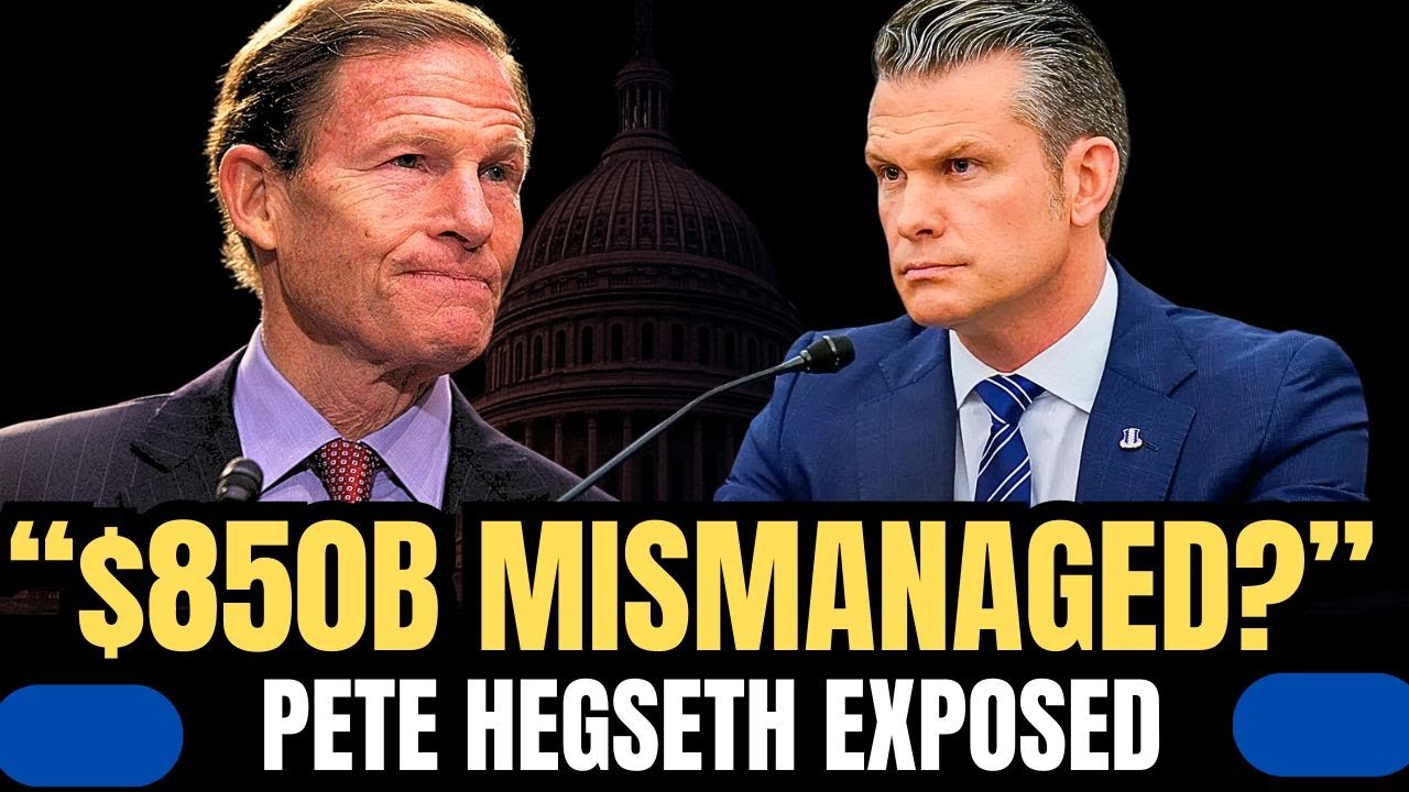 Blumenthal EXPOSES Hegseth’s Financial Mismanagement in Explosive Hearing