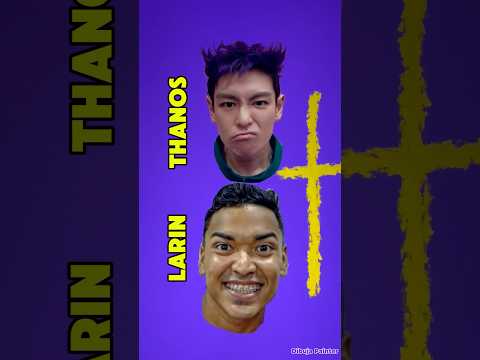 Fusing Thanos with Alfredo Larin #larin #squidgame #thanos