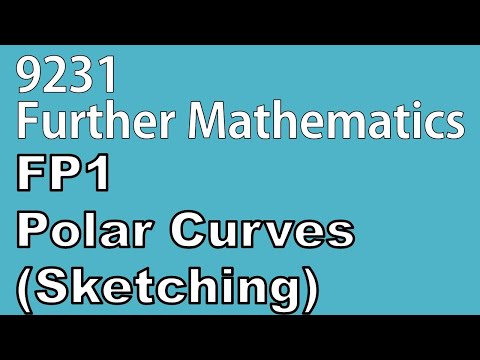 Cambridge A Level 9231 Further Pure 1 - Polar Curves Sketching