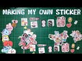 ✂️HOW TO MAKE YOUR OWN BLACKPINK AND BT21 STICKERS AT HOME!! | DIY BLACKPINK AND BT21 STICKERS💜