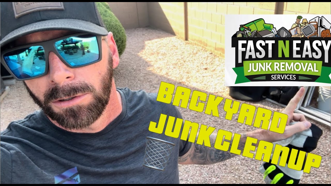 Backyard Transformation: FAST N EZ Junk Removal Cleans Up the Clutter