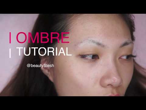 ✅OMBRE SHADING BROW TUTORIAL - with full explanation