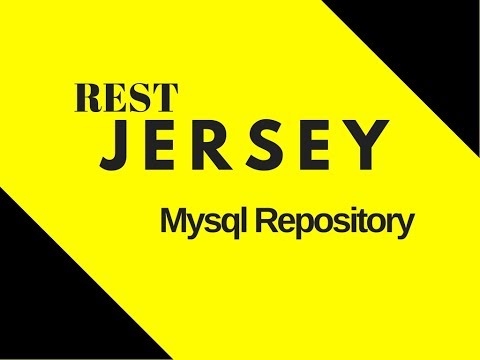 11 Restful Web Services Tutorial | Mysql Repository part 1