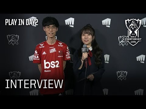 Flamengo eSports : Shrimp 인터뷰 | 10.03 | 2019 Worlds Championship