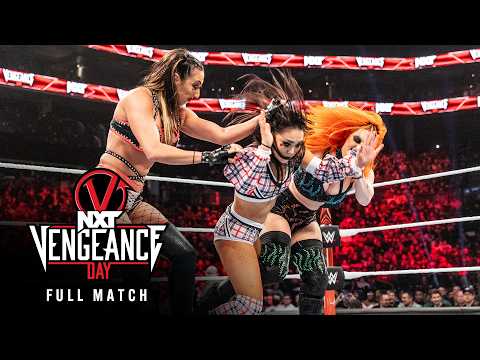 FULL MATCH: Roxanne Perez vs. Gigi Dolin vs. Jacy Jayne | NXT Women’s Title: NXT Vengeance Day 2023