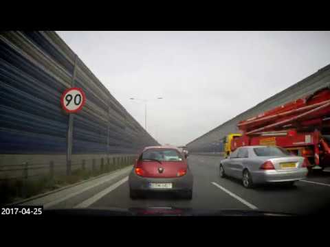 #11 Car travel Poland - timelapse S8 Warszawa
