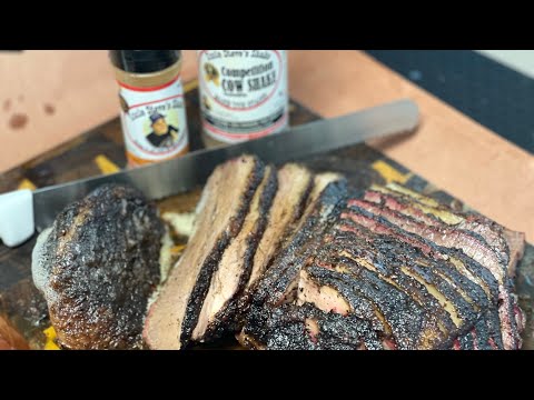 How Smoke a brisket On a Cuisinart Claremont Pellet...