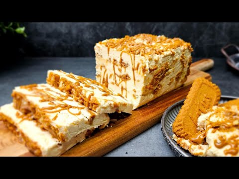 Satisfy Your Cravings With Salted Nut & Biscoff Ice Cream Cake Bliss! | Masuma's Culinary