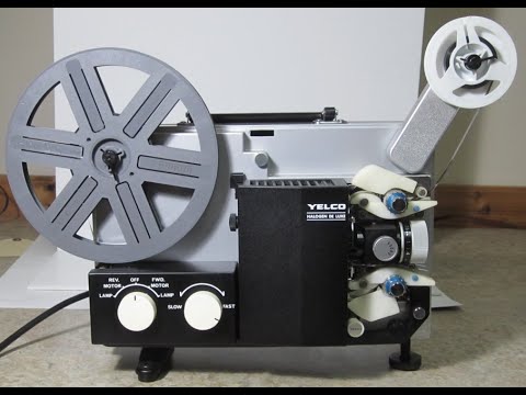 Yelco Halogen De Luxe Model P-111Q  8mm/Super 8mm Film Projector