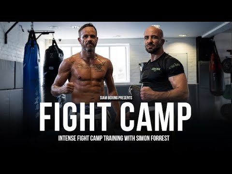 Intense Fight Camp Training With Simon Forrest