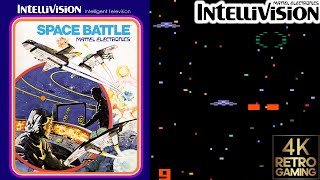 Space Battle Intellivision 4k Gameplay