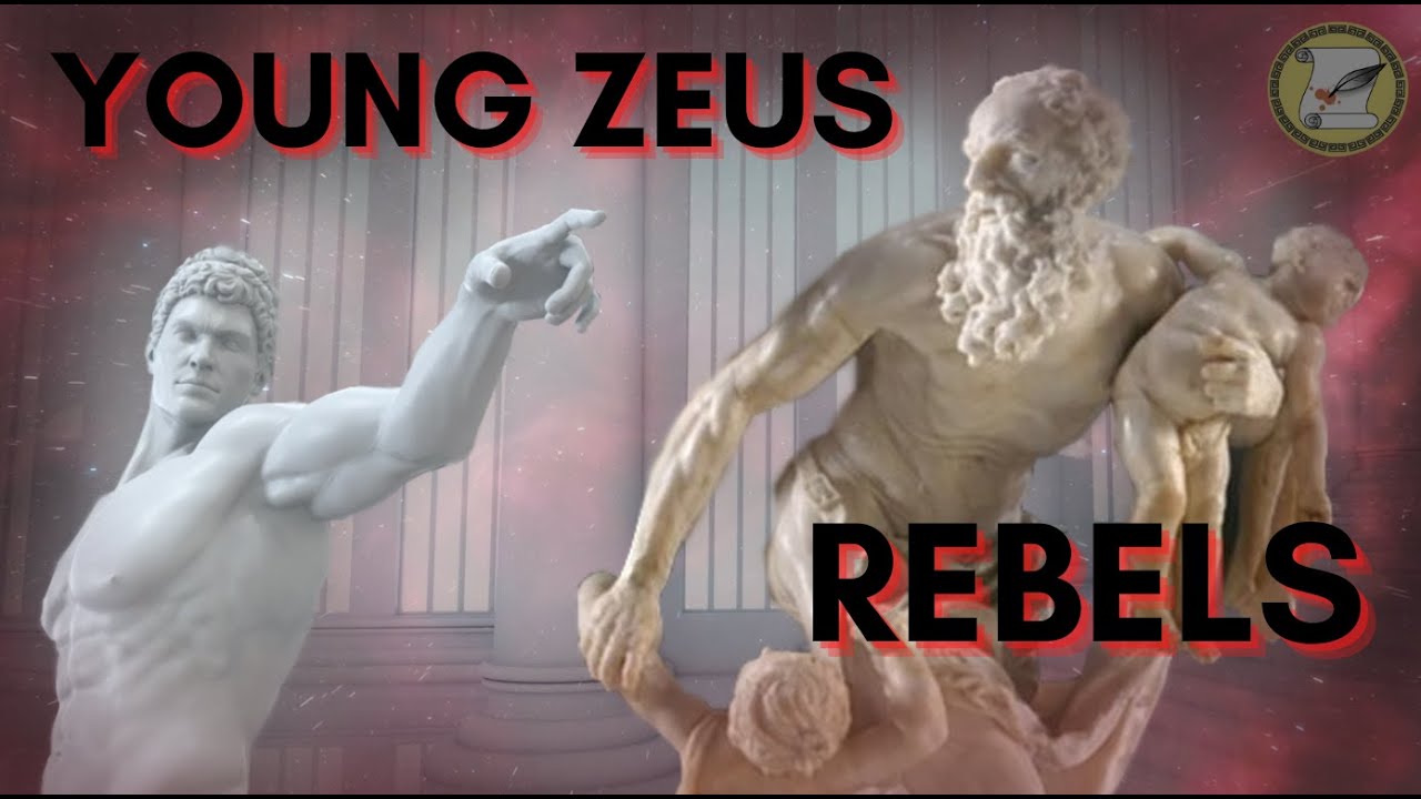 GREEK MYTHOLOGY : YOUNG ZEUS - REBELLION AGAINST CHRONOS
