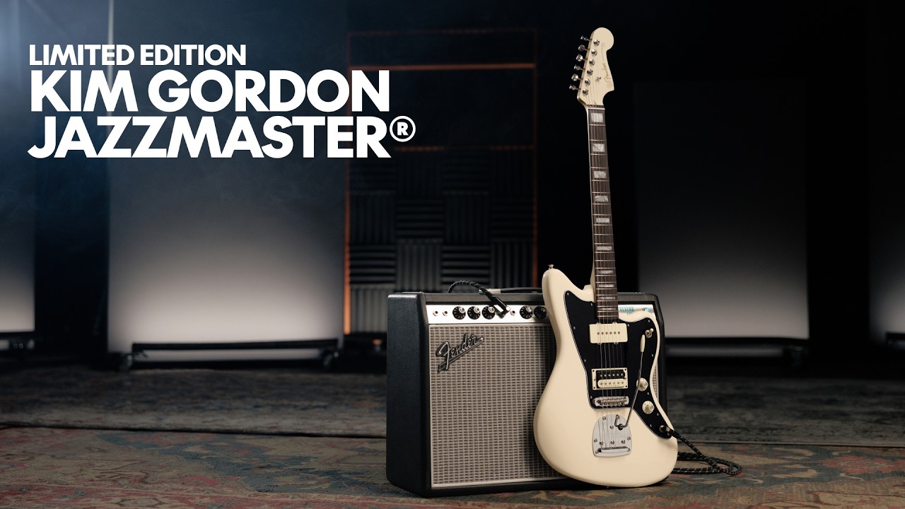 Exploring the Limited Edition Kim Gordon Jazzmaster | Artist Signature Series | Fender - YouTube