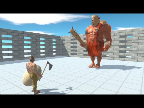 Cyclops vs ALL UNITS ARBS Animal Revolt Battle Simulator