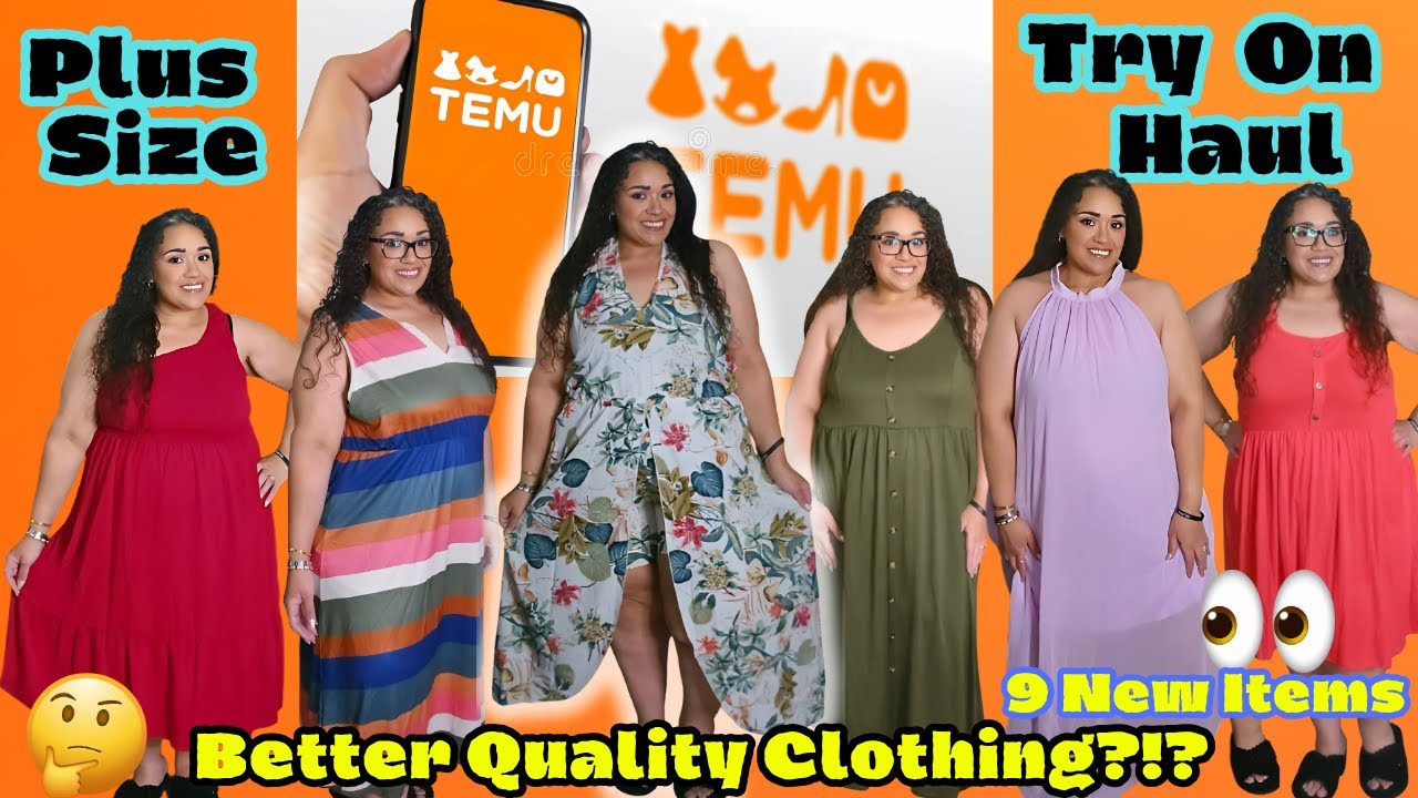 Temu Haul 2025|Temu PLUS SIZE Haul|Is Temu Clothing Any Good?|Temu Fashion|Temu Curve|Ft PPLuxora