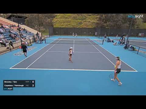 Eryn Cayetano/Lily Fairclough (USC) def. Broadus Savannah/Tjen Janice (PEPPW) - 10.5.24